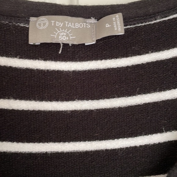 Talbots Sport Stripe Midi Dress - Picture 5 of 8